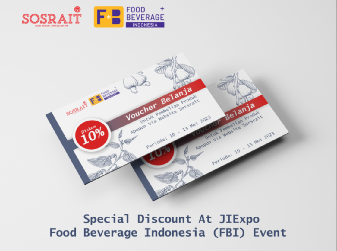 Special Discount di JIExpo Food Beverage Indonesia Event